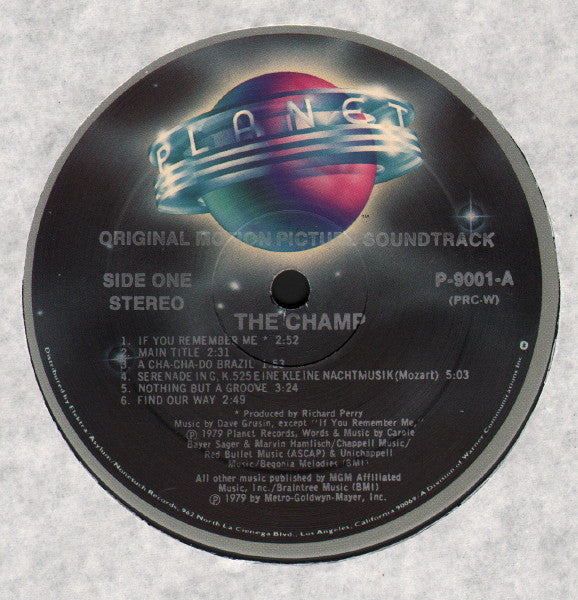 The Champ (Original Motion Picture Soundtrack) - secondary