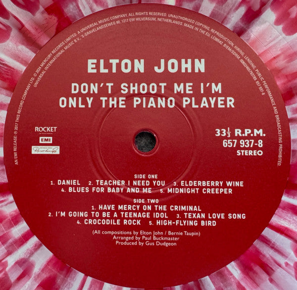 Don't Shoot Me I'm Only The Piano Player - secondary