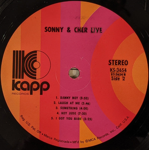 Sonny & Cher - Sonny & Cher Live