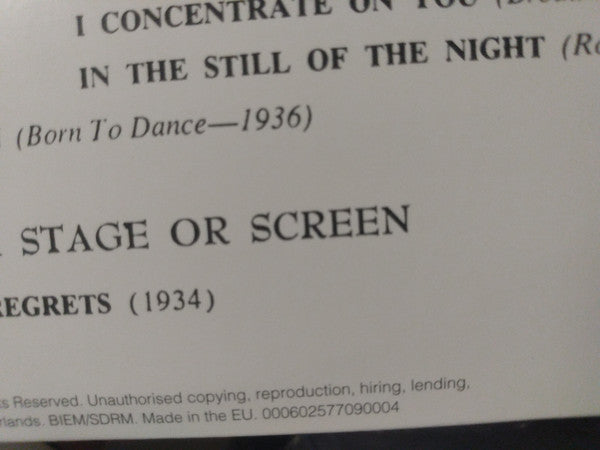 Sings The Cole Porter Song Book - secondary