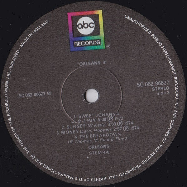 Orleans II - secondary