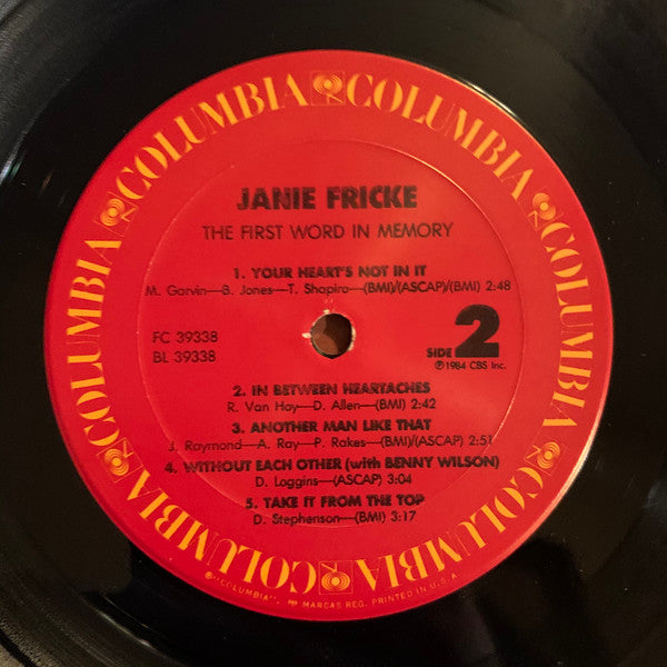 Janie Fricke - The First Word In Memory