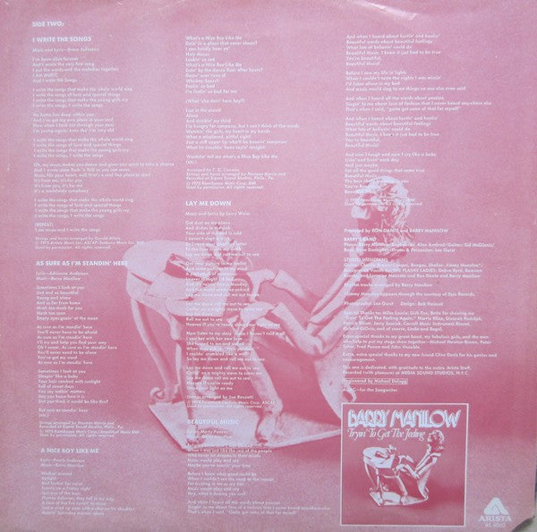 Barry Manilow - Tryin' To Get The Feeling