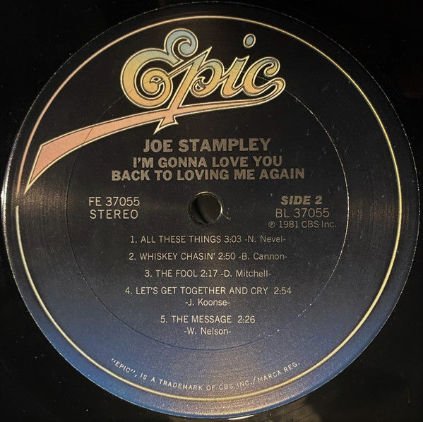 I'm Gonna Love You Back To Loving Me Again - secondary