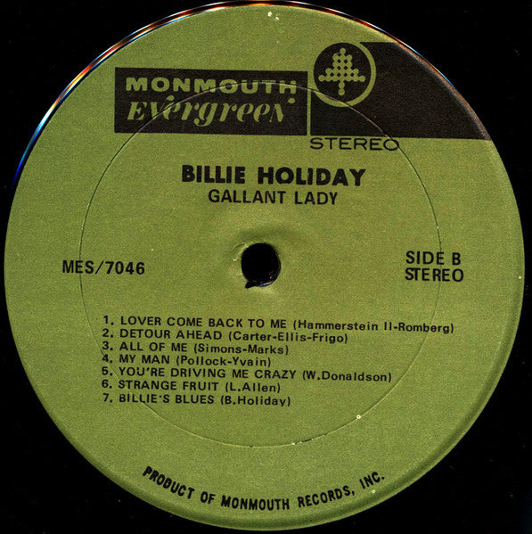 Billie Holiday - Gallant Lady