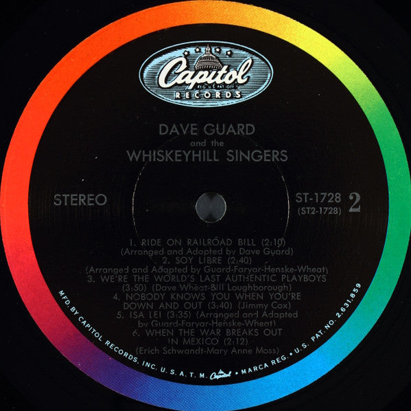 Dave Guard, Whiskeyhill Singers - Dave Guard & The Whiskeyhill Singers