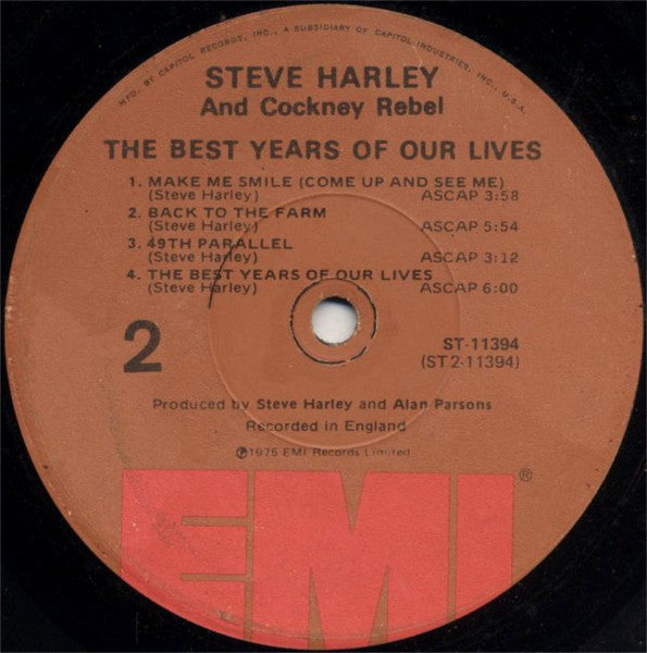 The Best Years Of Our Lives - secondary