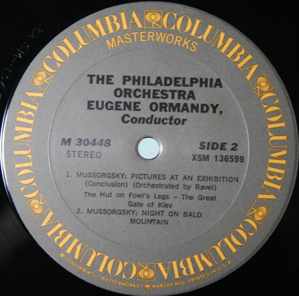 Modest Mussorgsky, Eugene Ormandy, The Philadelphia Orchestra - Pictures At An Exhibition - Night On Bald Mountain