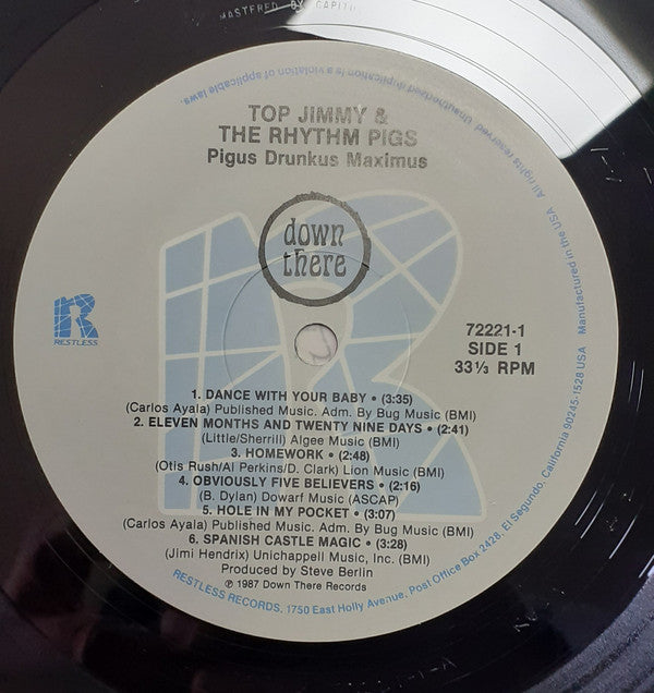 Top Jimmy & The Rhythm Pigs - Pigus • Drunkus • Maximus