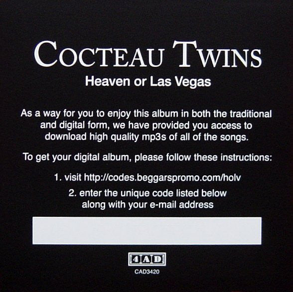 Heaven Or Las Vegas - secondary