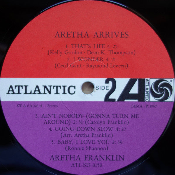 Aretha Arrives - secondary