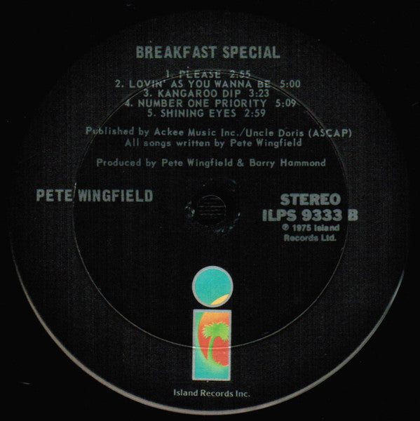 Pete Wingfield - Breakfast Special
