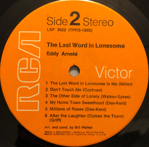 The Last Word In Lonesome - secondary