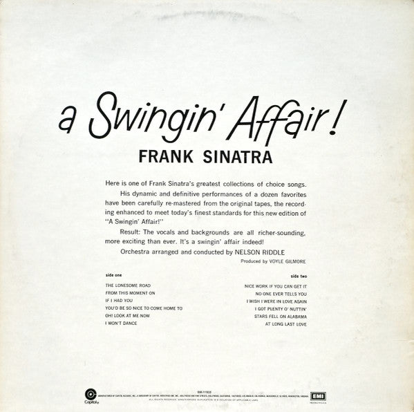 Frank Sinatra - A Swingin' Affair