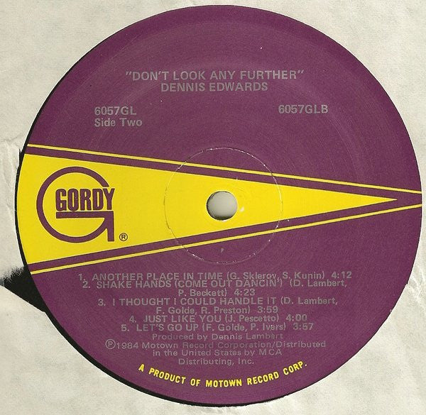Don't Look Any Further - secondary