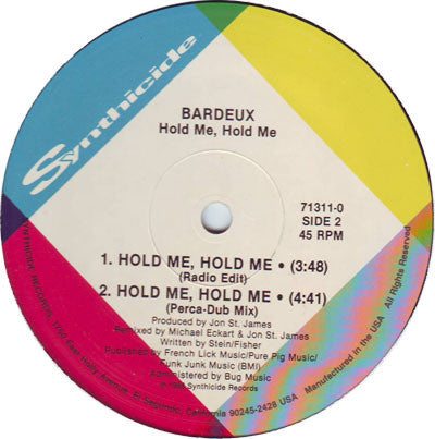Hold Me, Hold Me - secondary