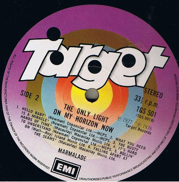 The Only Light On My Horizon Now - secondary