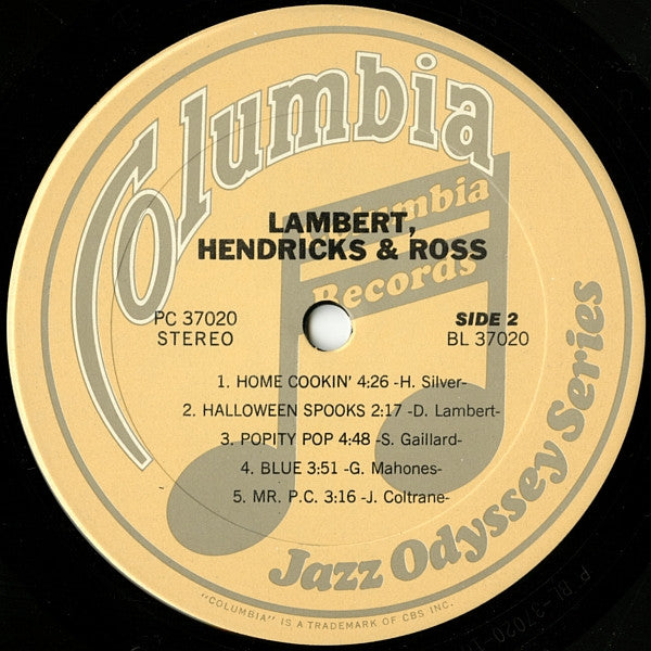 Lambert, Hendricks & Ross - secondary