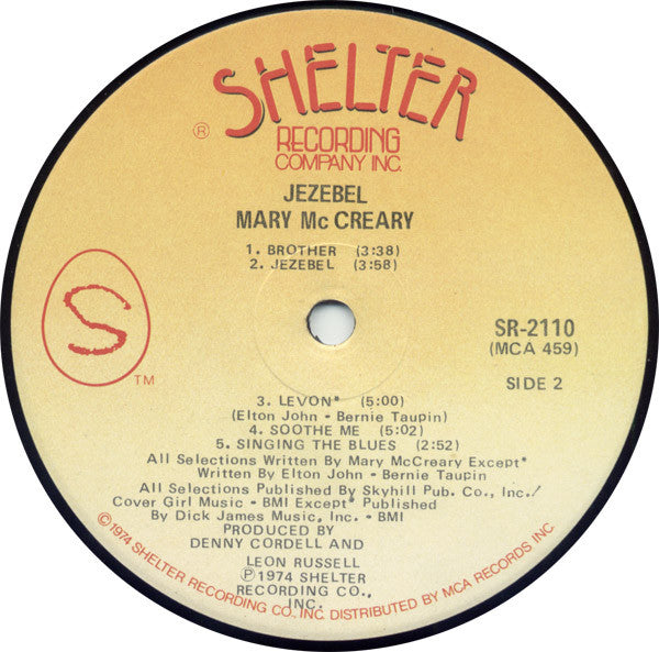 Mary McCreary - Jezebel