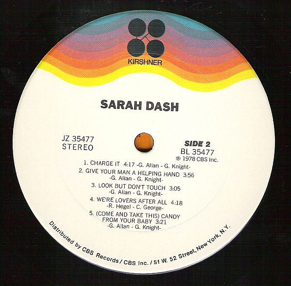 Sarah Dash - secondary