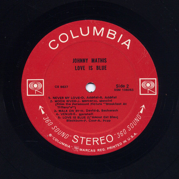 Johnny Mathis - Love Is Blue