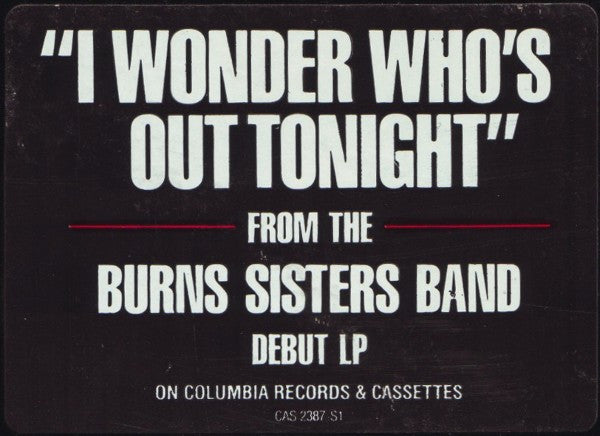 I Wonder Who's Out Tonight - secondary