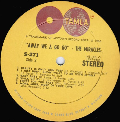 Away We A Go-Go - secondary