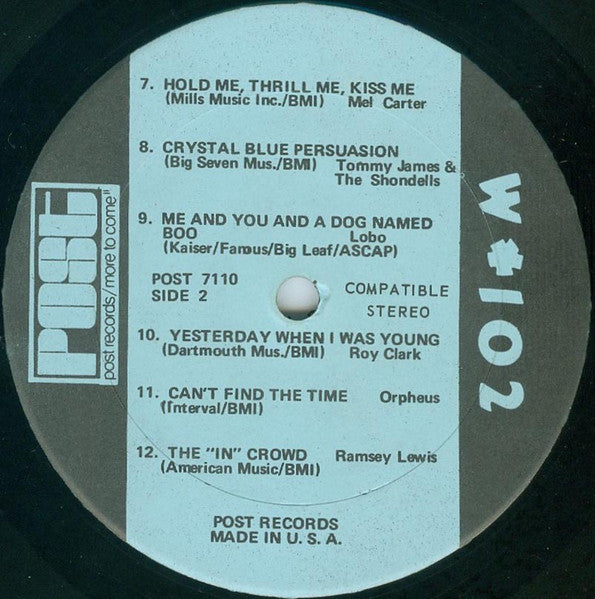 W102 The Nicest Music Volume II - secondary