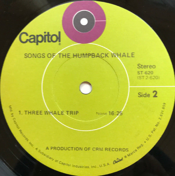 Songs Of The Humpback Whale - secondary