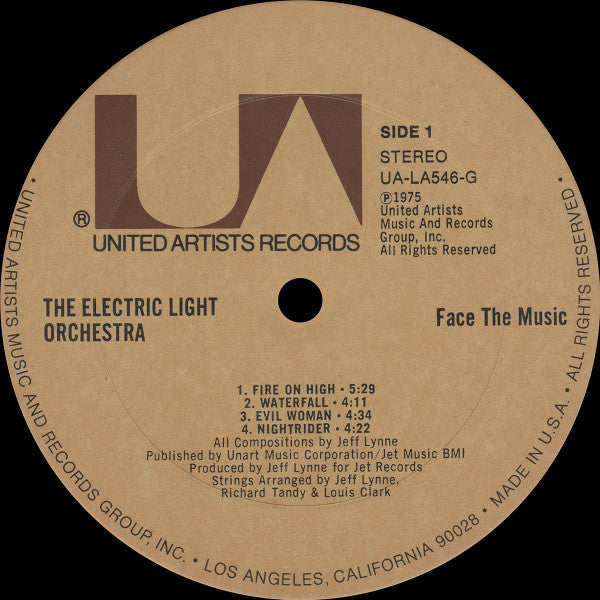 Electric Light Orchestra - Face The Music