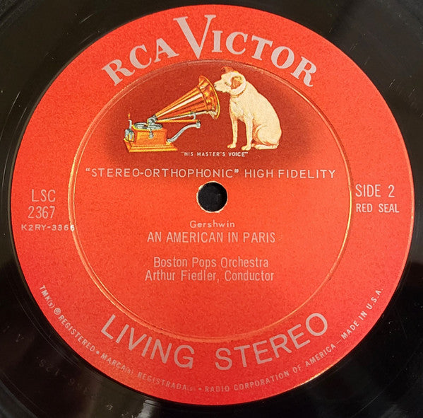 George Gershwin, Arthur Fiedler, Boston Pops Orchestra, Earl Wild - Rhapsody In Blue / An American In Paris