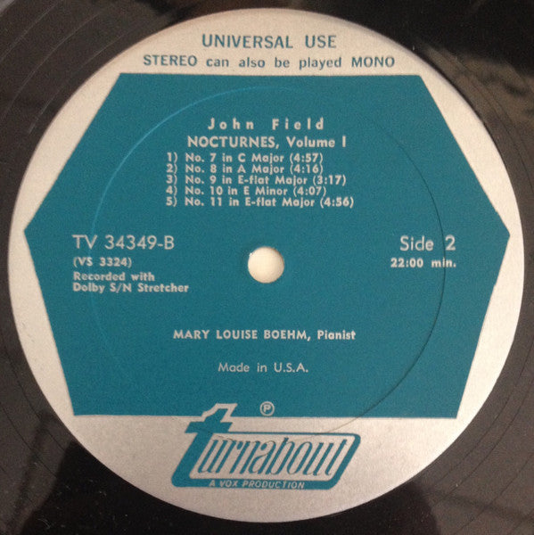 Nocturnes Vol. 1 (Nos. 1-11) - secondary