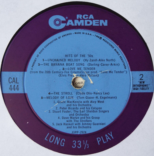 Hits Of The '50s - secondary