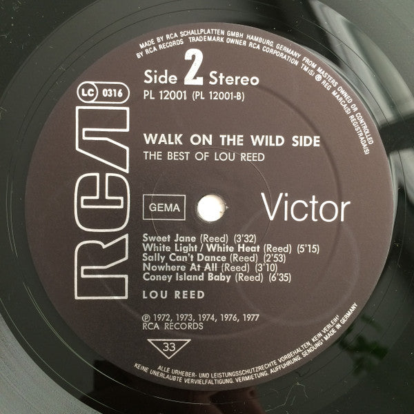 Lou Reed - Walk On The Wild Side - The Best Of Lou Reed