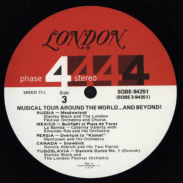 Various - Musical Tour Around The World...And Beyond!