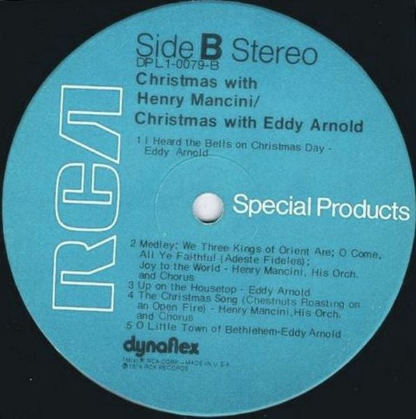 Christmas With Eddy Arnold / Christmas With Henry Mancini - secondary