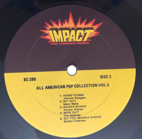 Various - The All American Pop Collection Volume 5