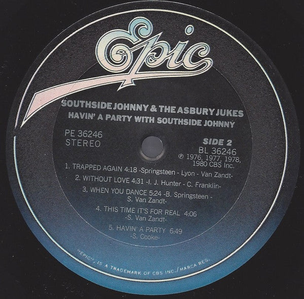 Havin' A Party With Southside Johnny - secondary