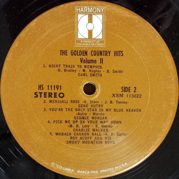 Golden Country Hits Vol. 2 - secondary