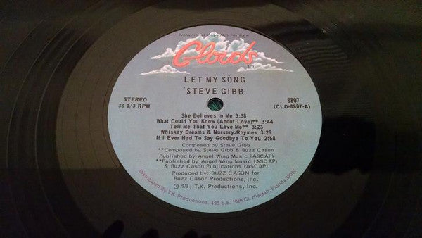 Steve Gibb - Let My Song