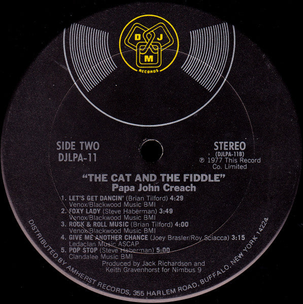 The Cat And The Fiddle - secondary