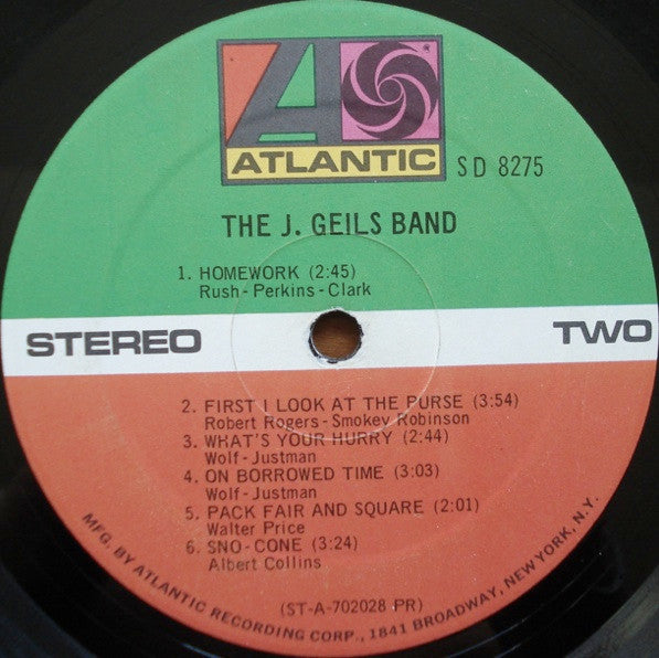 The J. Geils Band - secondary
