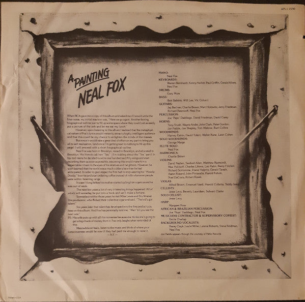 Neal Fox - A Painting