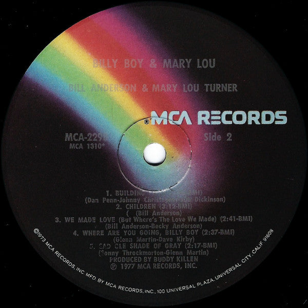 Bill Anderson, Mary Lou Turner - Billy Boy & Mary Lou