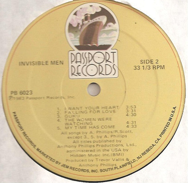 Invisible Men - secondary