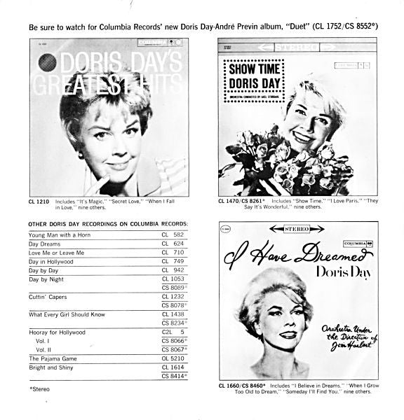 Doris Day - Wonderful Day