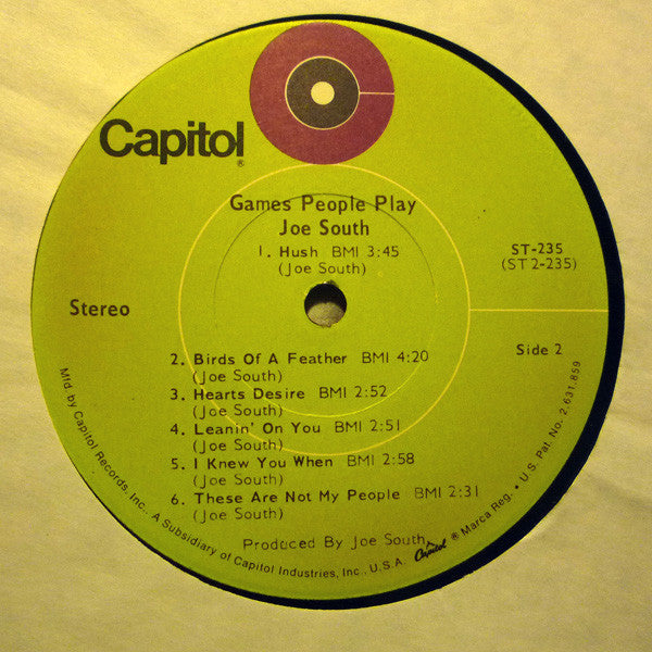 Games People Play - secondary