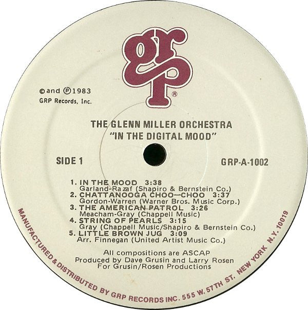 The Glenn Miller Orchestra - In The Digital Mood