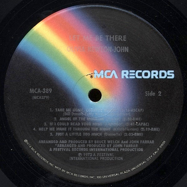 Let Me Be There - secondary