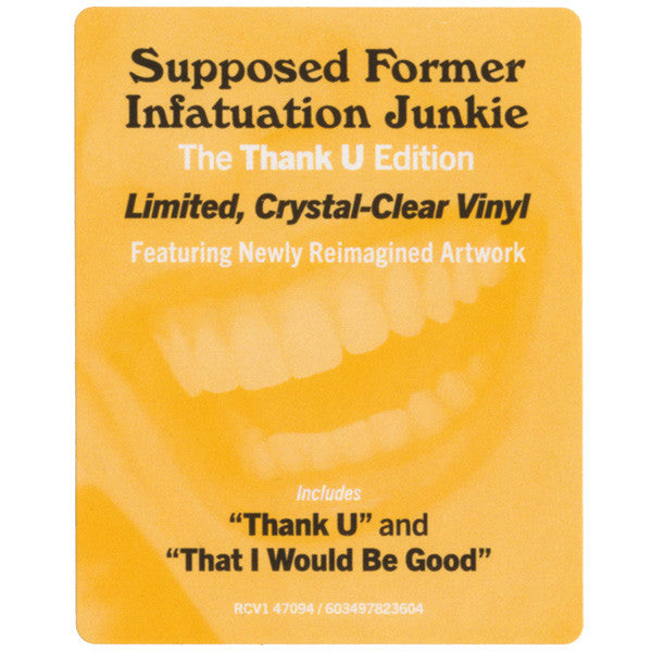 Supposed Former Infatuation Junkie - secondary